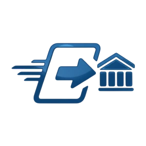 Bank transfer logo.